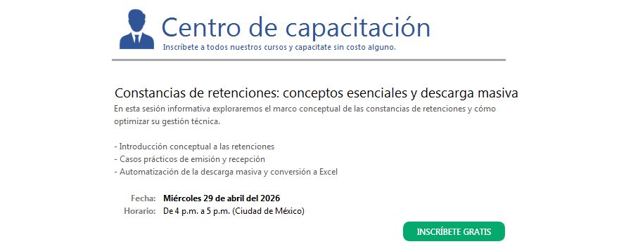 Centro de capacitación: Cursos gratuitos